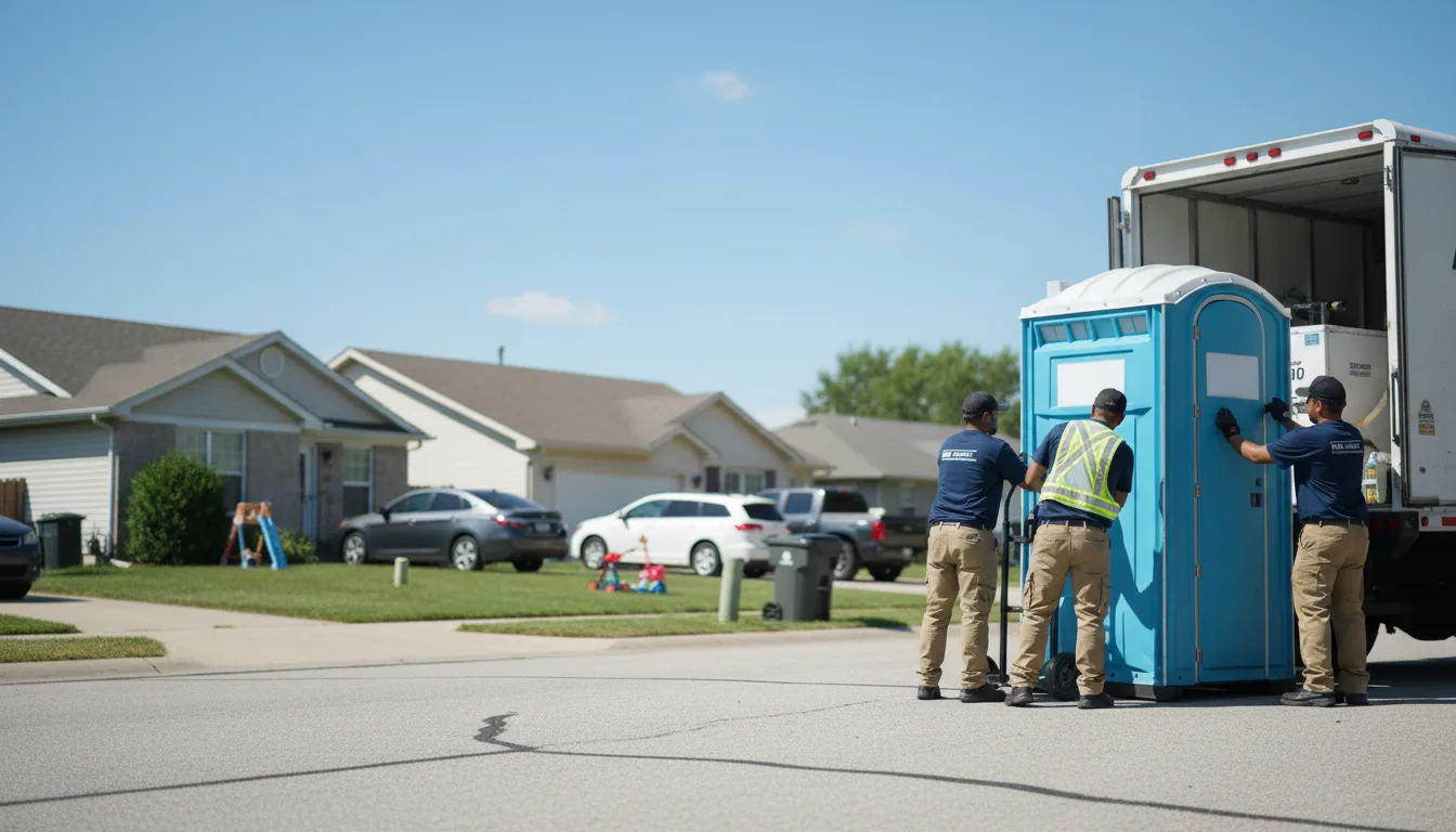 Standard Porta Potty Rentals in Frederick, IL near me
